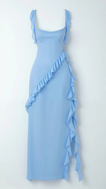 Susan Maxi Dress with Ruffles